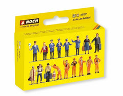 Noch 16122, XL-Set “Am Bahnhof” / H0