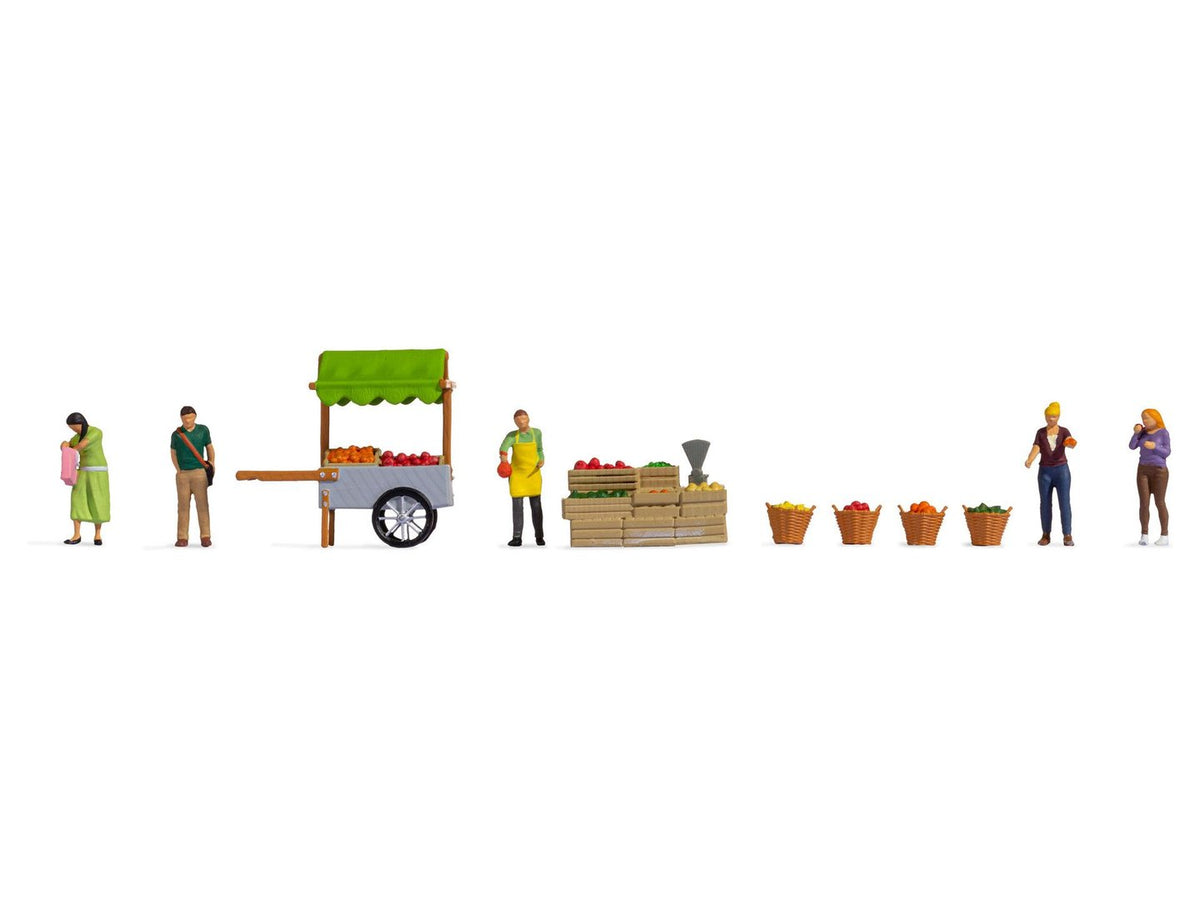 Noch 16226, Themenwelt 'Obststand', Figuren / H0