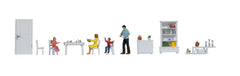 Noch 16284, Figuren-Themenwelt "Esszimmer" / H0