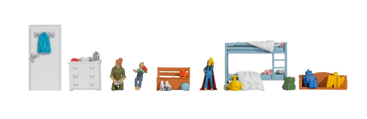 Noch 16288, Figuren-Themenwelt "Kinderzimmer" / H0