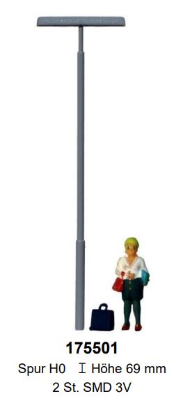 Beli-Beco, 175501, Bahnsteigleuchte, H0, LED
