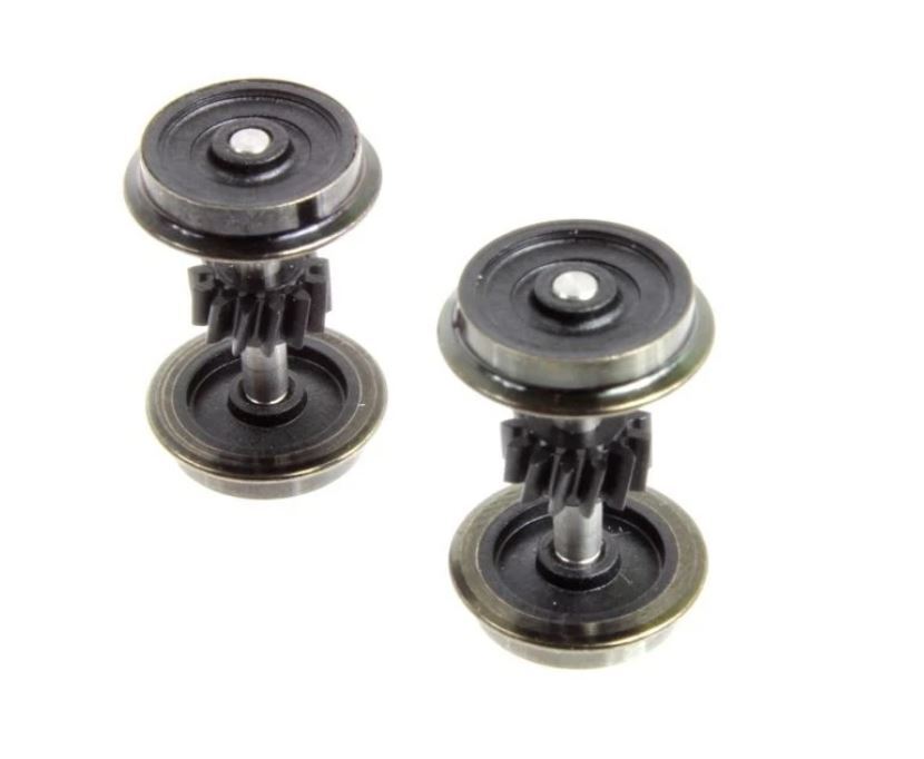 Gützold, 30001143, Radsatz mit Zahnrad bis Bj. 1992 (2 Stück) / H0