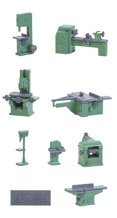 Faller 180455, Werkstattausstattung / H0