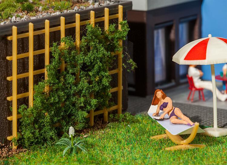 Faller 180937, 2 Hängematten mit Gestell, / H0