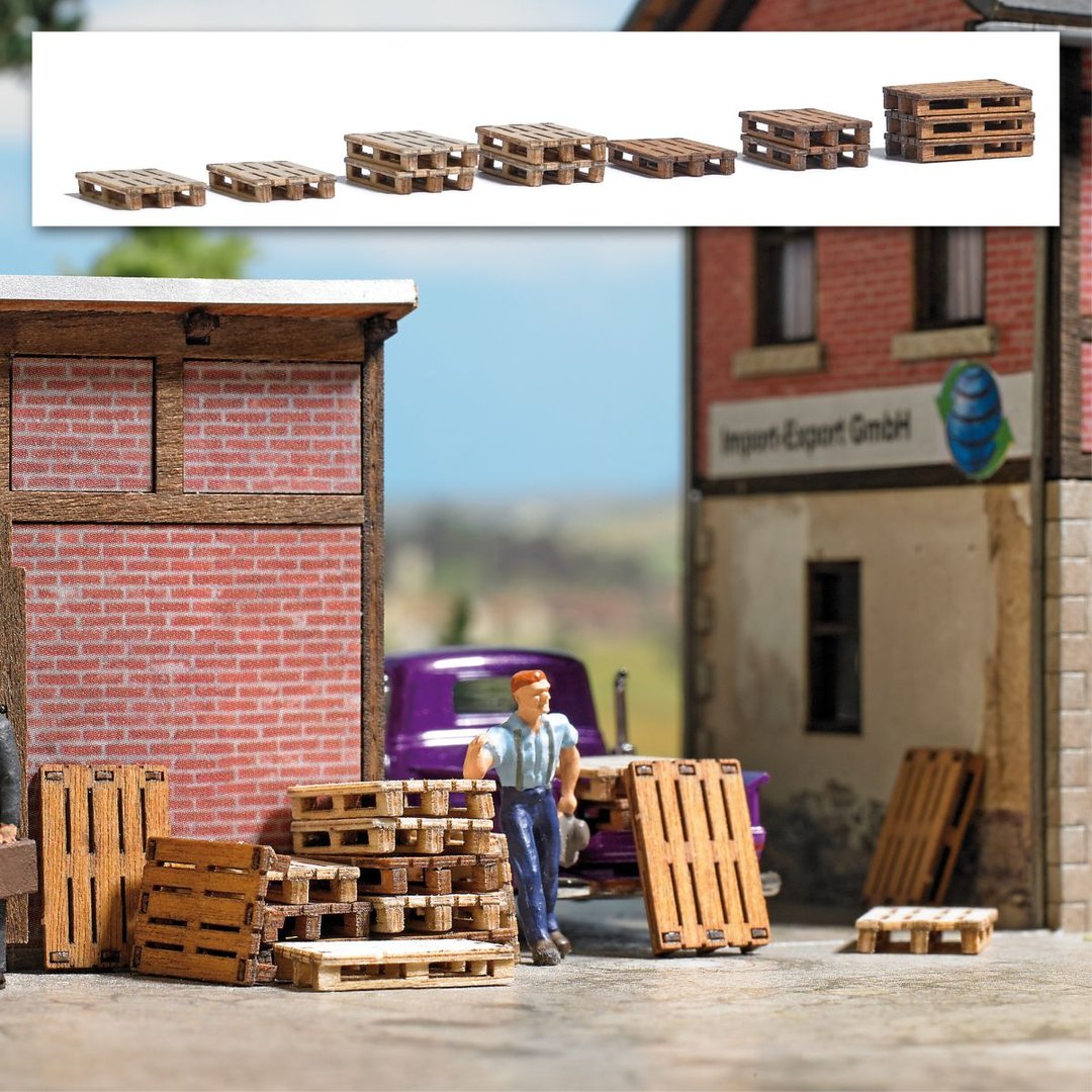 Busch, 1810, 12 Paletten, H0