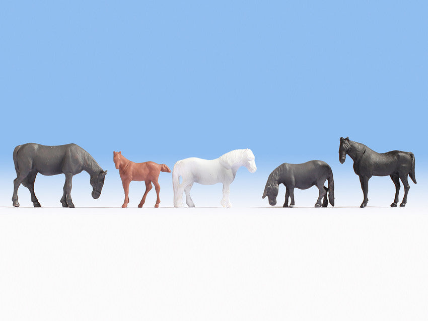 Noch 18215, Pferde, Figuren / H0