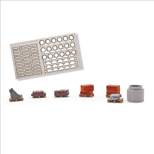 Busch 1847, Paletten-Set 'Baustelle' / H0