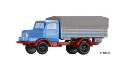 Tillig 19074, LKW H3A Hochbordpritsche / Plane 'LPG Roter Oktober'/ TT