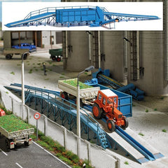 Busch 1914, Rampe mit Annahmedosierer, / H0