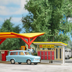 Busch 1916, Nacht-Tank-Box 'Minol' / H0