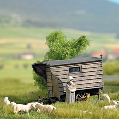Busch 1981, Schäferwagen, Bausatz, / H0