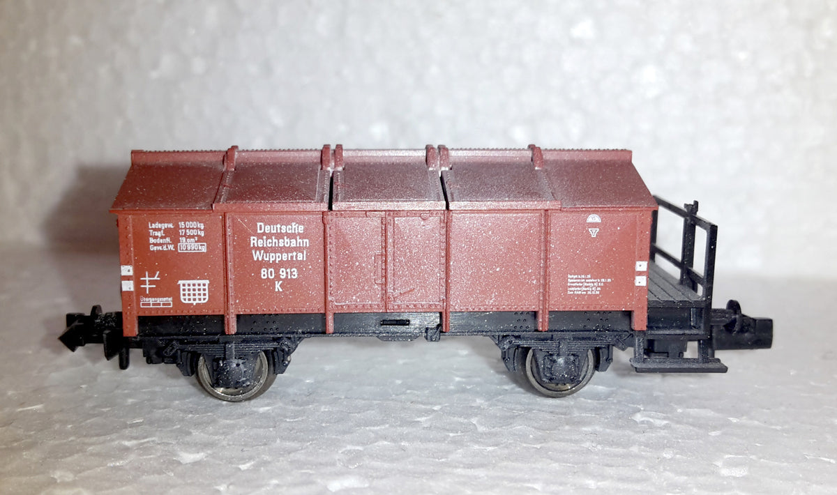 Fleischmann, Güterwagen Klappdeckelwagen DRG, N / A&V