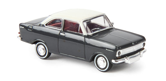 BREKINA 20329 Opel Kadett A Coupé „Drummer“ – grau, weiß /  H0