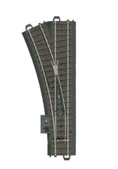 Märklin, 24611, Weiche links / H0