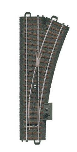 Märklin, 24612, Weiche rechts / H0