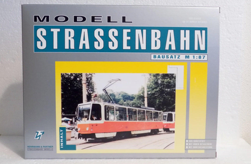 Herrmann & Partner 21020/B-1, Straßenbahn TATRA T6 - Dresden, Bausatz / H0