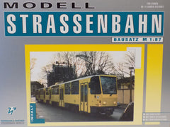 Herrmann & Partner 21030, Straßenbahn T6 B6 Typ Berlin mod., Bausatz / H0