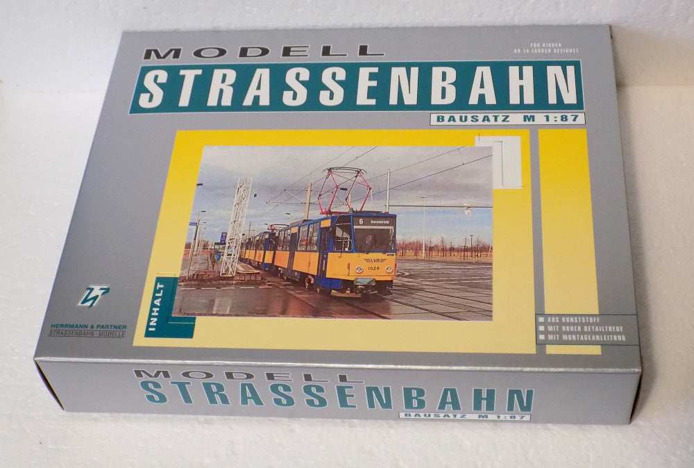 Herrmann & Partner 21034, Tatra T6 & B6 – Typ Leipzig, Bausatz / H0