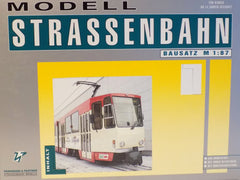 Herrmann & Partner 22073A, Straßenbahn KT4D, Frankfurt (Oder), Bausatz / H0m