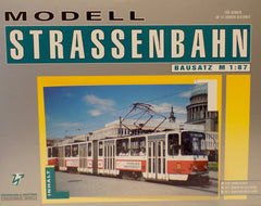 Herrmann & Partner 22078/C, Straßenbahn KT4D Typ Potsdam, Bausatz / H0