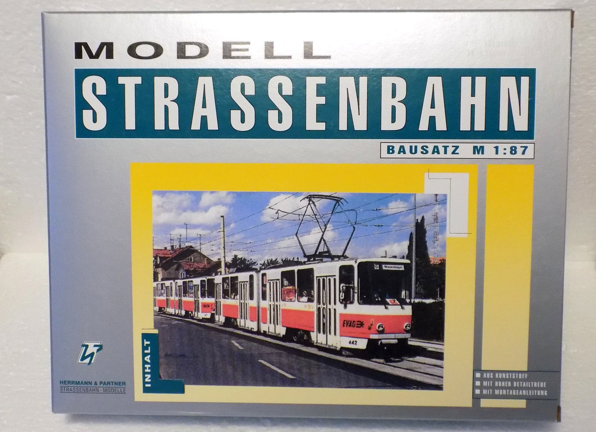 Herrmann & Partner 22088B, Straßenbahn KT4D Typ Erfurt, Bausatz / H0m