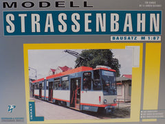 Herrmann & Partner 22091/E, Straßenbahn TATRA KT4D Typ Görlitz, Bausatz / H0m