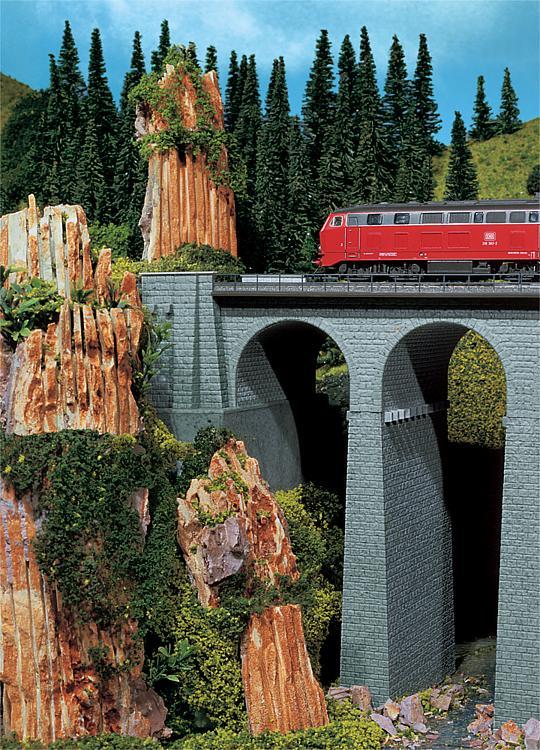 Faller 222594, Brückenkopfgarnitur, Bausatz / N