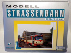 Herrmann & Partner 23052, TATRA T4D – Schienenschleifwagen ( Dresden), Bausatz / H0