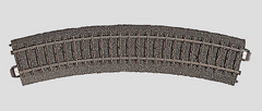 Märklin, 24130, gebogenes Gleis, R1 = 360 mm / 30°.