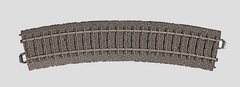 Märklin, 24224, Gebogenes Gleis, R2 = 437,5 mm / 24,3° (Weichenbogen) / H0