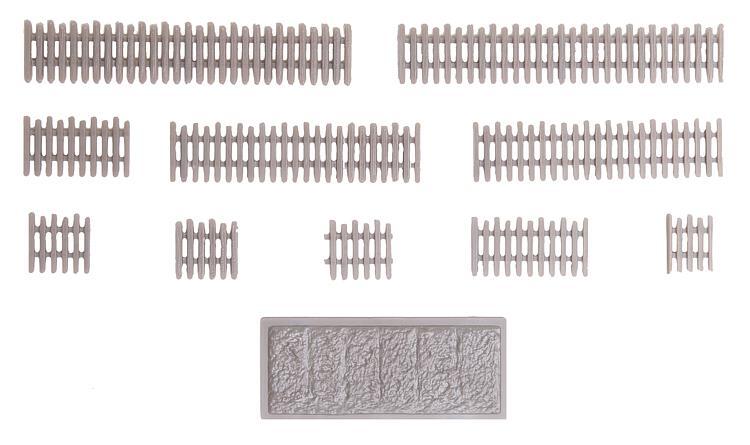 Faller 272403, Lattenzaun, 437 mm / N