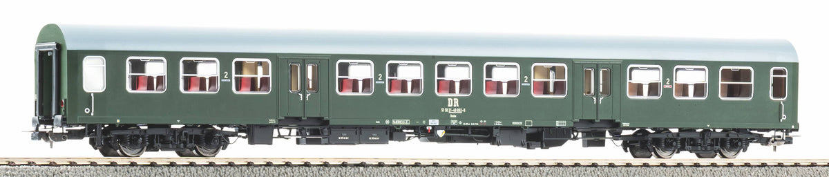 Piko 28000, Halberstädter Mitteleinstiegswagen, 2. Klasse, DR, Ep.IV / H0