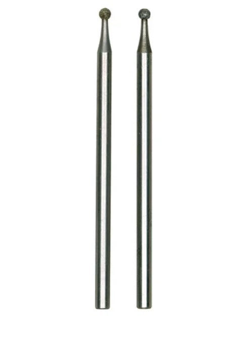 Proxxon 28222, Diamantschleifstifte, Kugel / -