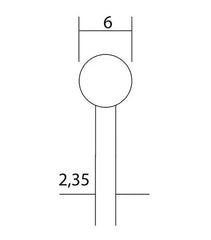 Proxxon 28725, Kugelfräser (Wolfram-Vanadiumstahl) / -