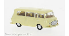 BREKINA 30043 Barkas B 1000 Bus, hellbeige / H0