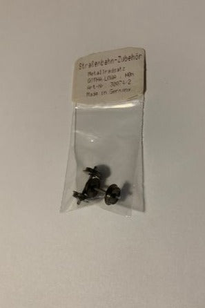 Herrmann & Partner 30074/2, 2 Metallradsätze, LOWA/Gotha, H0m