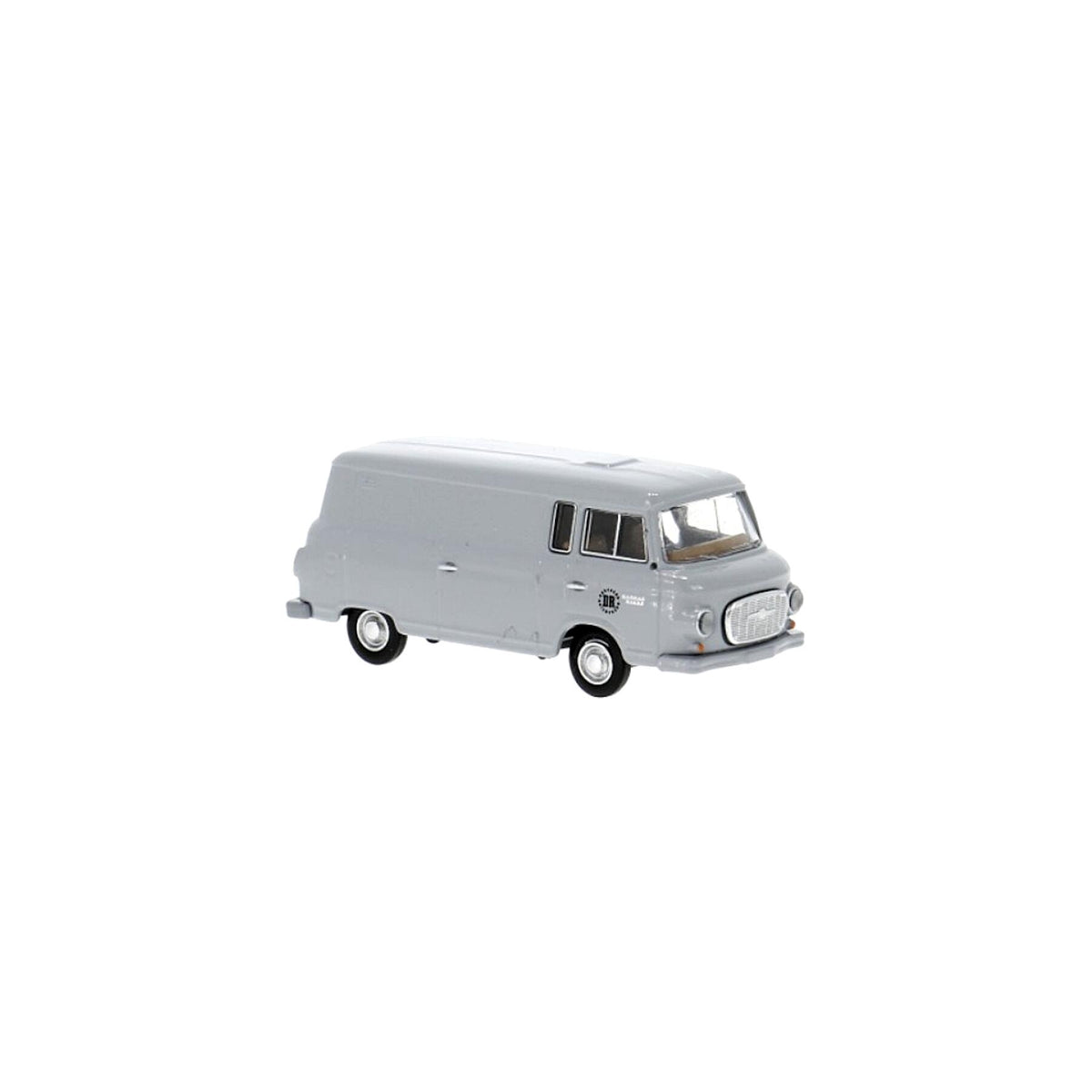 BREKINA 30126 Barkas B 1000 Kasten, grau, Deutsche Reichsbahn / H0