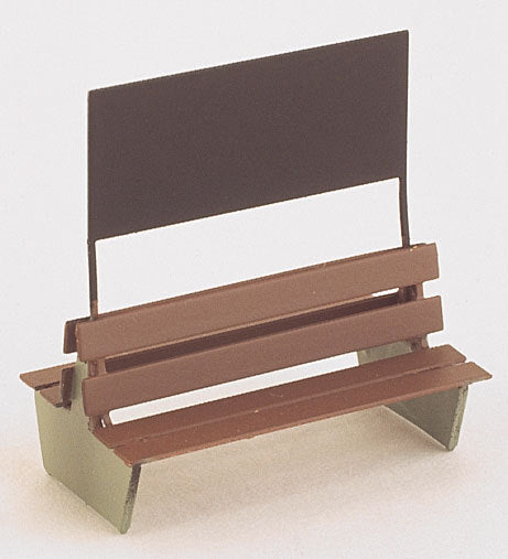 Weinert 3229, Bahnhofsdoppelbank, Bausatz / H0