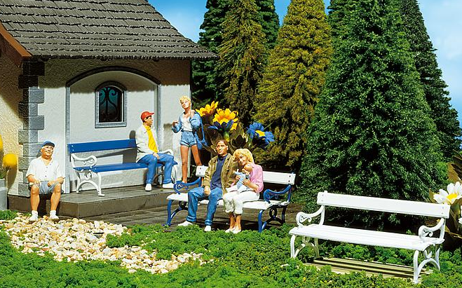 Pola, 331734, 8 Sitzbänke, Bausatz