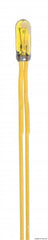 Viessmann 3501, Glühlampen gelb T3/4, Ø 2,3 mm, 12 V, 50 mA, 2 Kabel, 2 Stück , / -