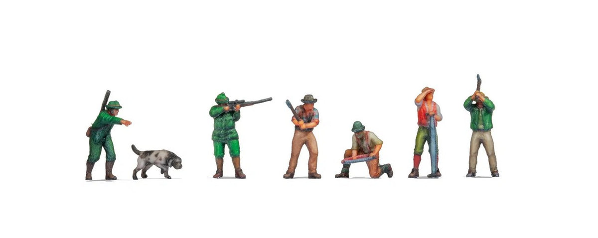 Noch 35100, Jäger und Holzfäller, Figuren / N
