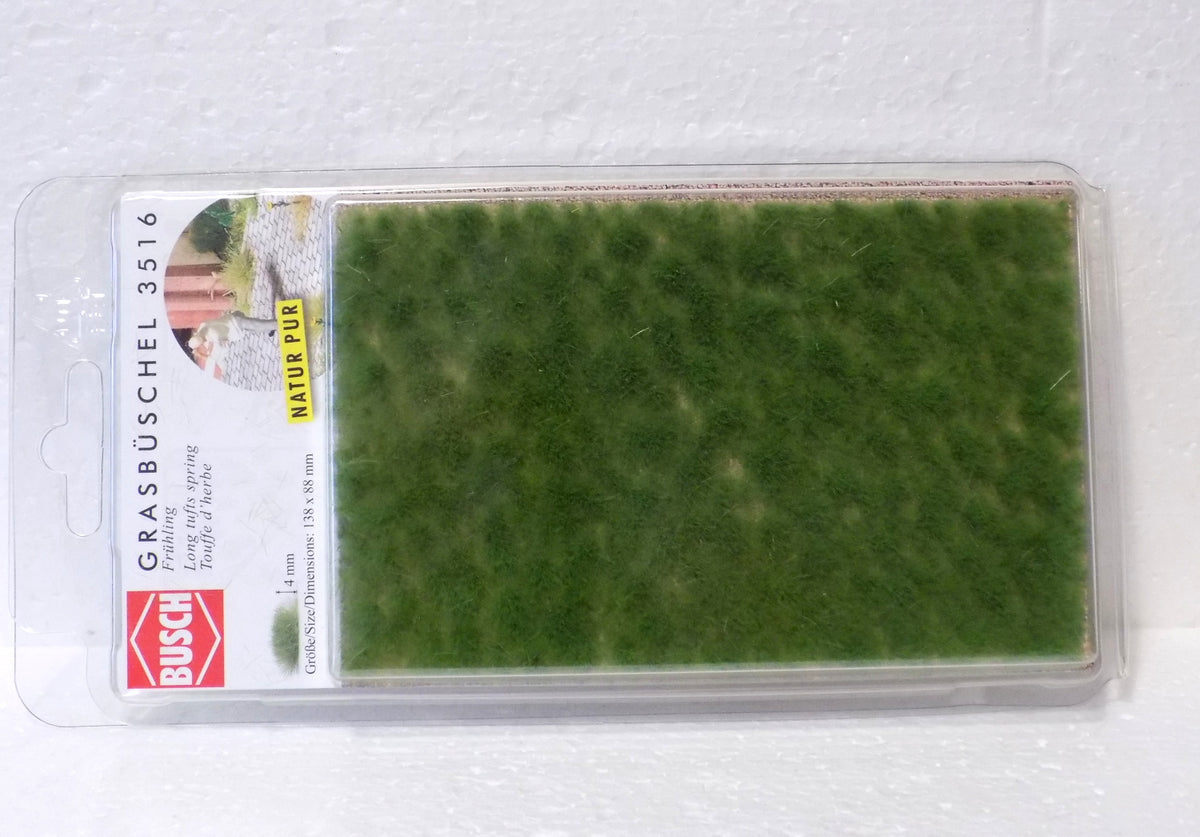 Busch 3516, Grasbüschel »Frühling« Natur Pur /-