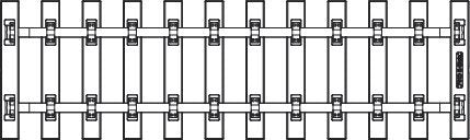 Piko 35231, Schwellenband G-SB280, / G