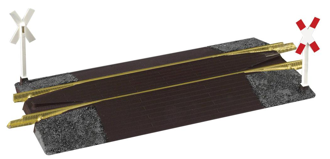 Piko 35281, Bahnübergang mit Aufgleisvorrichtung, / G