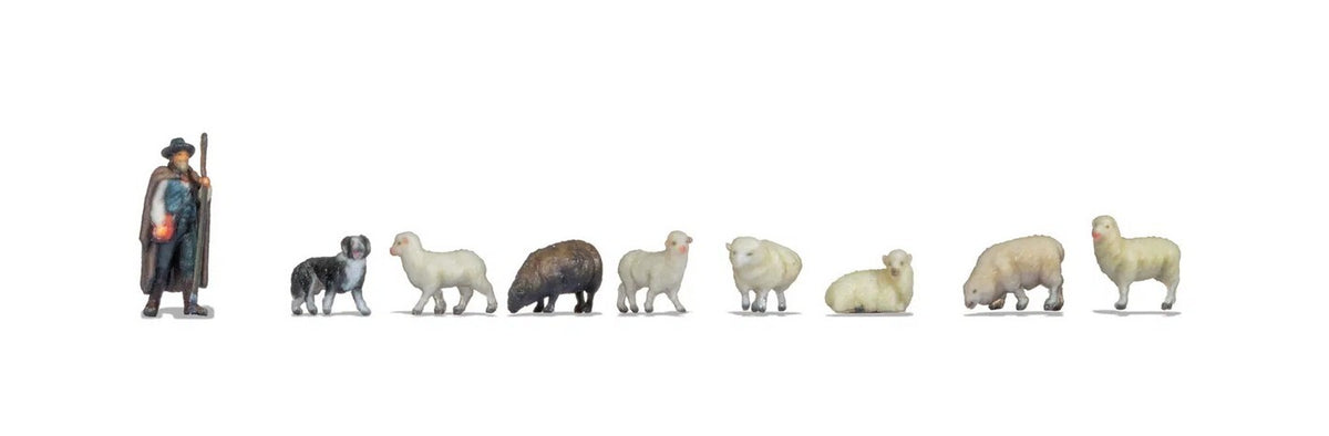 Noch 35740, Schafe und Schäfer, Figuren / N