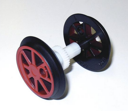 PIKO, 36172, G Speichenradsatz mit Zahnrad für BR 80