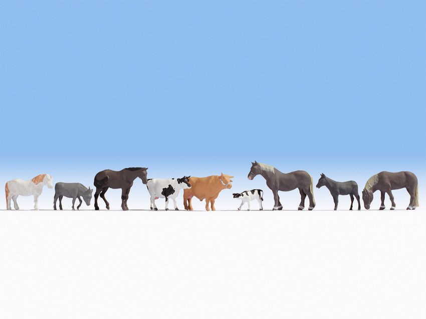 Noch 36713, Tiere auf dem Bauernhof, Figuren / N