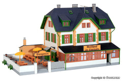Kibri 38197, Gaststätte zur Eisenbahn, Bausatz / H0
