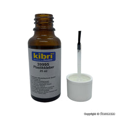 Kibri, 39995, Plastikkleber flüssig mit Pinsel, 25 ml