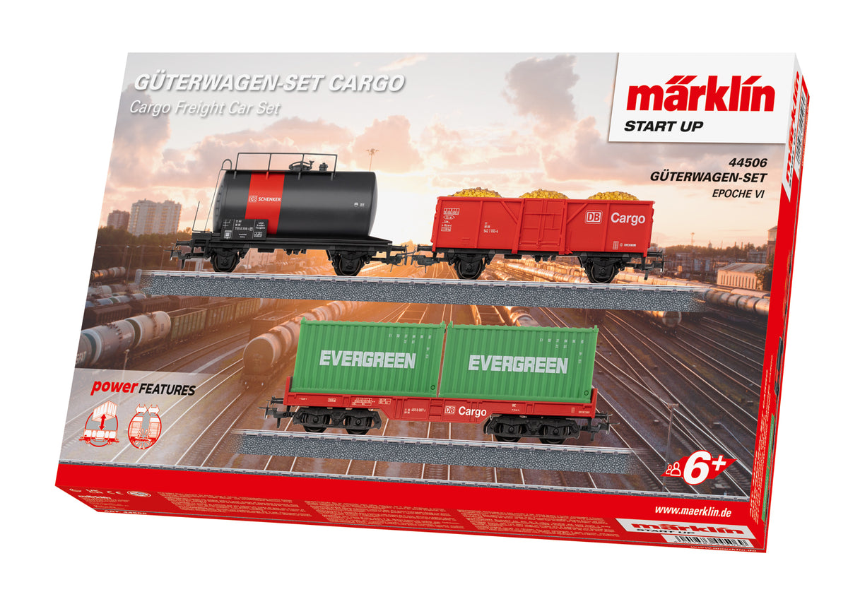 Märklin 44506, Start up - Güterwagen-Set Cargo, Ep. VI / H0